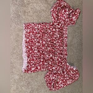 SHEIN cropped blouse